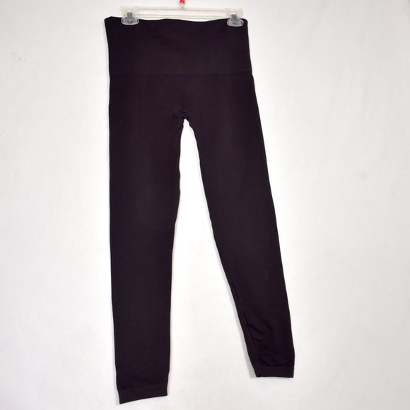 Spanx Pants Black Ankle Length Skinny Ponte Leggings Size XL - Picture 3 of 5